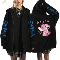 Disney Stitch Zip Up Hoodie for Women