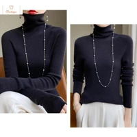 Cardeegan Womens Cashmere Turtleneck Sweater