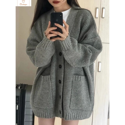 Cardeegan Womens Long Sleeve V-Neck Cardigan Sweater Cardeegan Womens Long Sleeve V-Neck Cardigan Sweater