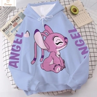 Stitch Angel Monster Hoodie Pullover