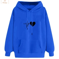 Womens Fashion Hooded Pullover Sweatshirt