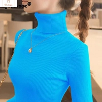 Elegant Korean Turtleneck Knitted Sweater
