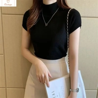 Casual Turtleneck Knitted Pullover Sweater