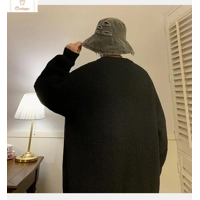 Round Collar Knit Sweater for Couples