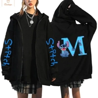 Disney Lilo Stitch Zip-Up Graphic Hoodie