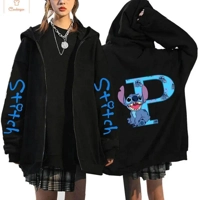 Disney Lilo Stitch Zip-Up Graphic Hoodie