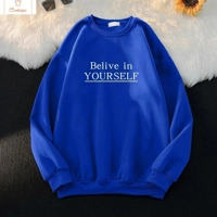 Plus Size Letter Print Hoodie