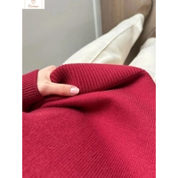 Cardeegan Womens Burgundy Turtleneck Sweater