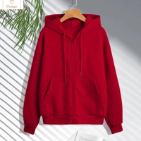 Casual Korean Style Zip-Up Hoodie