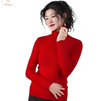 Womens Thermal High Collar Sweater