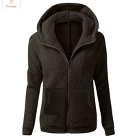 Stylish Womens Hooded Zip-Up Sweatshirt