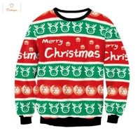Christmas 2024 Round Neck Pullover Sweater