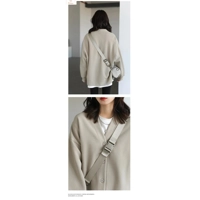 Casual Loose V-neck Warm Sweatshirt