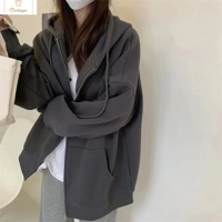 Casual Oversized Zip-Up Hoodie for Women