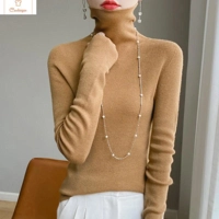 Cardeegan Womens Cashmere Turtleneck Sweater