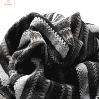 Striped Oversized Knit Sweater for Women