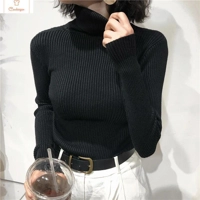 Womens Autumn Winter Knitted Turtleneck Sweater
