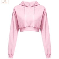 Cardeegan Womens Crop Top Hoodie