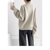 Womens Autumn Knitted Cardigan Sweater