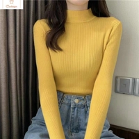 Womens Long Sleeve Turtleneck Knit Sweater