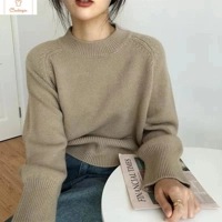 Casual Half Turtleneck Cashmere Sweater