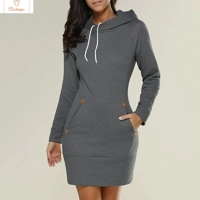 Womens Casual Long Sleeve Hoodie Sweatshirt