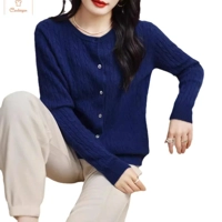 Korean Style Long Sleeve Knitted Cardigan