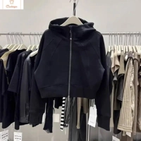 Casual Korean Style Zipper Hoodie Jacket