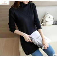 Autumn Winter Thick Knit Turtleneck Sweater