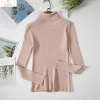 Soft Knit Cashmere Turtleneck Sweater Top