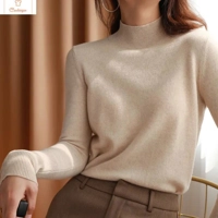 Chic Cashmere Turtleneck Pullover Sweater