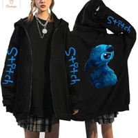 Disney Stitch Zip Up Hoodie for Women