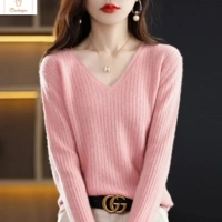 Cardeegan Womens V-Neck Solid OL Sweater