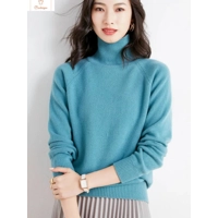 Womens Cashmere Turtleneck Sweater Jumper