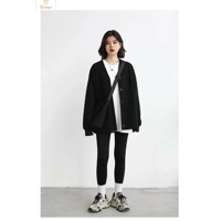 Casual Loose V-neck Warm Sweatshirt