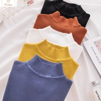 Soft Knit Cashmere Turtleneck Sweater Top