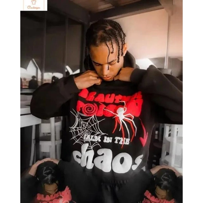 Y2K Harajuku Streetwear Hoodie Set
