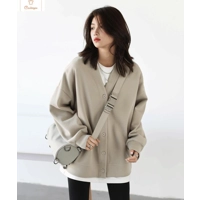 Casual Loose V-neck Warm Sweatshirt