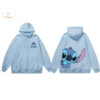 Stitch Angel Monster Hoodie Pullover