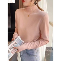 Chic Turtleneck Pullover Sweater for Women