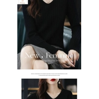 Cardeegan Womens V-Neck Solid OL Sweater