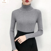 Winter Knitted Turtleneck Sweater for Women
