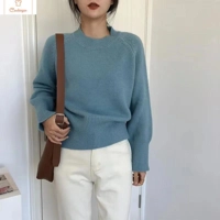 Casual Half Turtleneck Cashmere Sweater