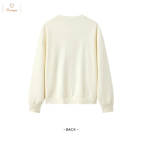 Embroidered Loose Fit Womens Spring Hoodie