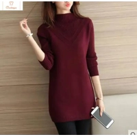 Autumn Winter Thick Knit Turtleneck Sweater