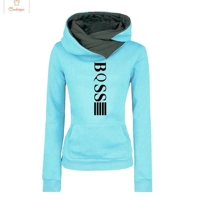 Womens Casual Hooded Tracksuit Pullover