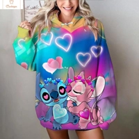 Disney Stitch Oversize Hoodie Sweatshirt