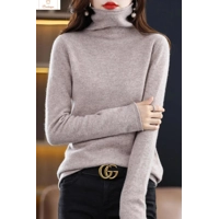 Warm Wool Turtleneck Knitted Sweater