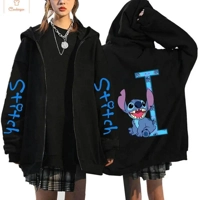 Disney Lilo Stitch Zip-Up Graphic Hoodie