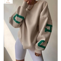 Womens Y2K Grunge Pullover Hoodie